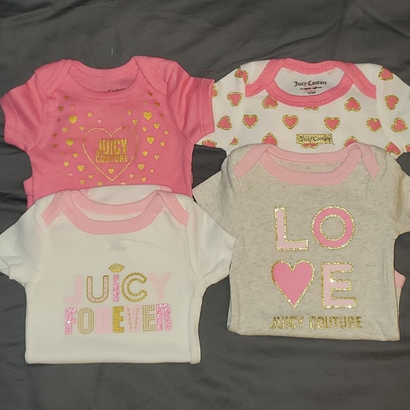 Juicy Couture Other - Set of 4 onsies